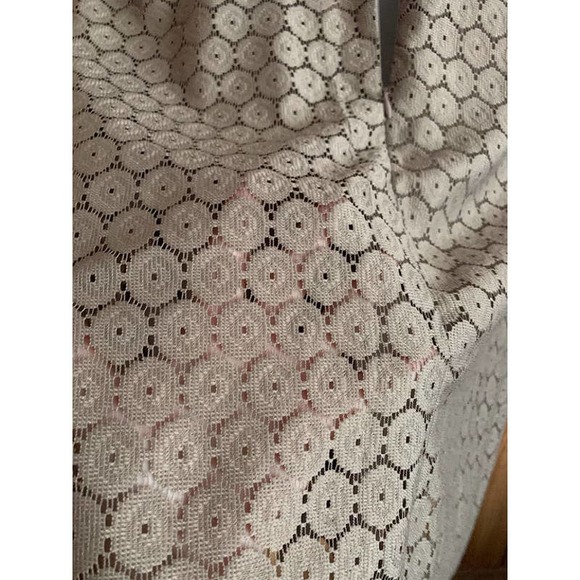 new taupe Rabbit Rabbit Rabbit dress size 8 layered short sleeve - Picture 8 of 9